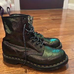 Dr Martens 1460 Pascal Disco combat boot- iridescent